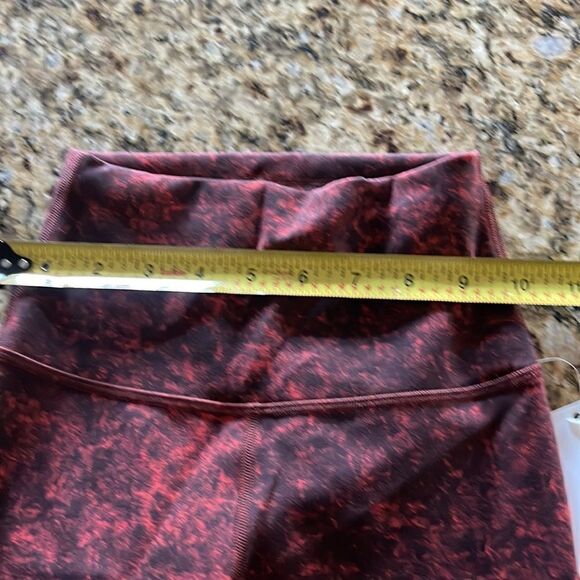 Lululemon Wunder Train High-Rise Tight 25"‎ Red Black size 0 XS NEW leggings - Picture 11 of 14